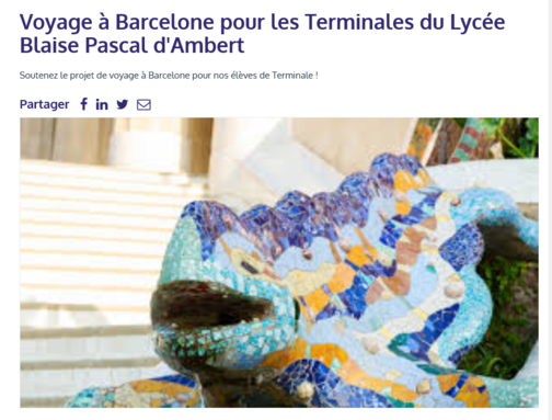 Screenshot 2025-10-20 at 17-18-18 Voyage à Barcelone pour les Terminales du Lycée Blaise Pascal d'Ambert - Trousse à Projets — La plateforme solidaire de financement participatif des projets des enseignants et de leurs él[...].png